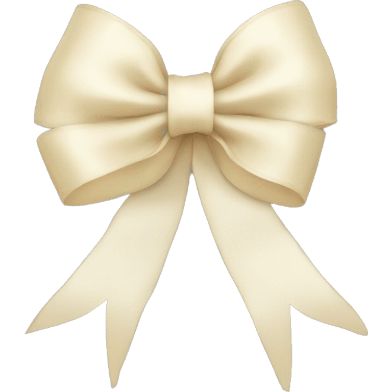 vanilla ribbon bow emoji