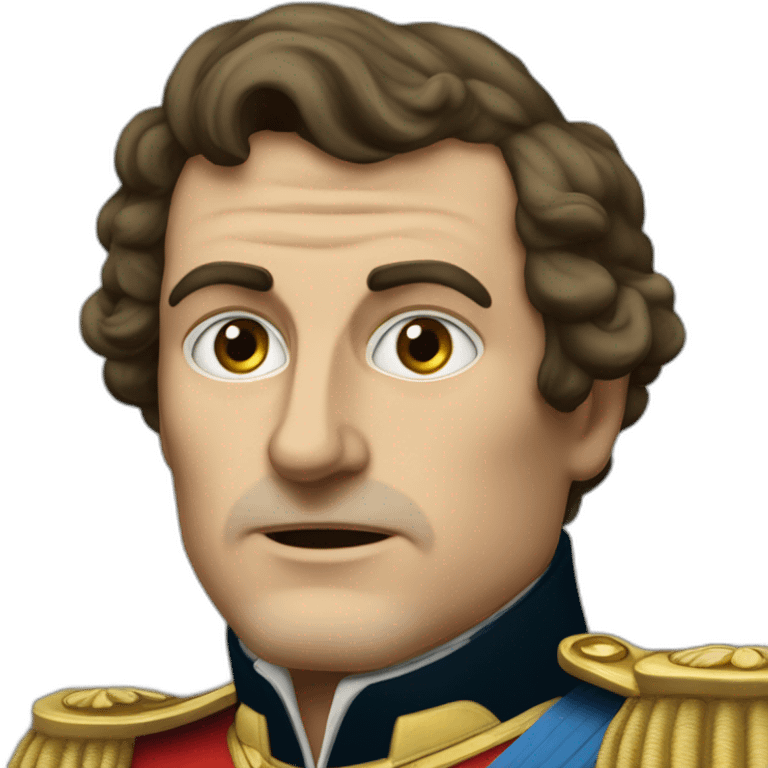 Napoléon Bonaparte saying ther is nothing we can do emoji