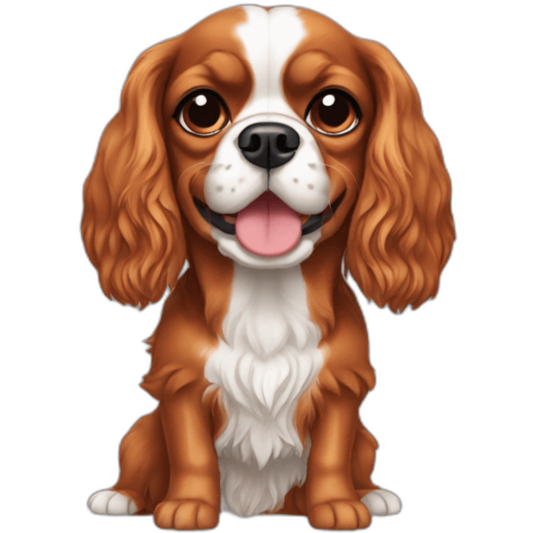 Cavalier king Charles  emoji