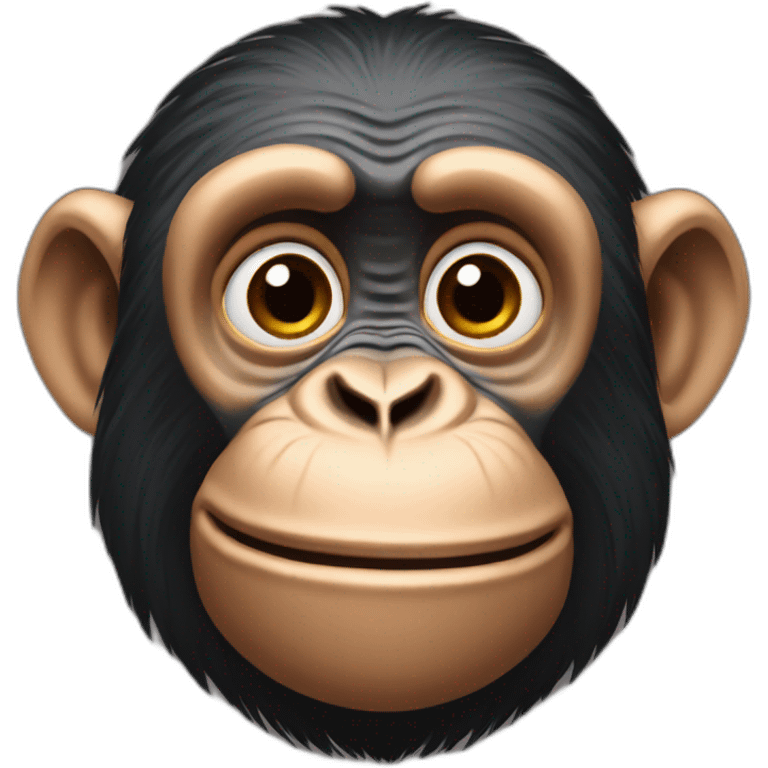 Chimpanzee emoji