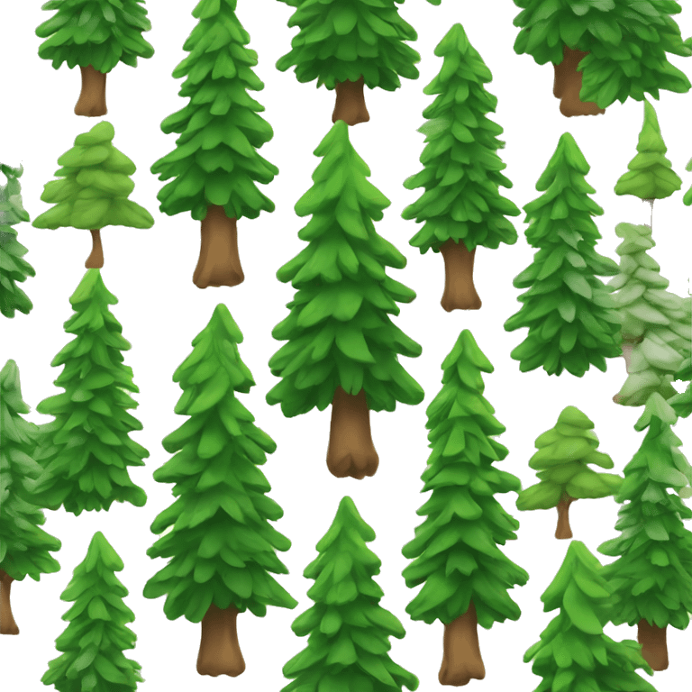 Pine tree emoji