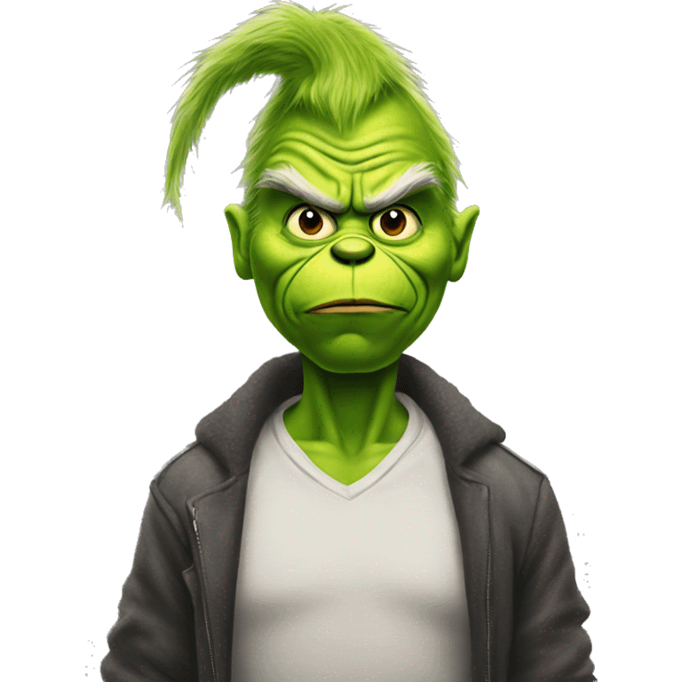 Baddie grinch  emoji