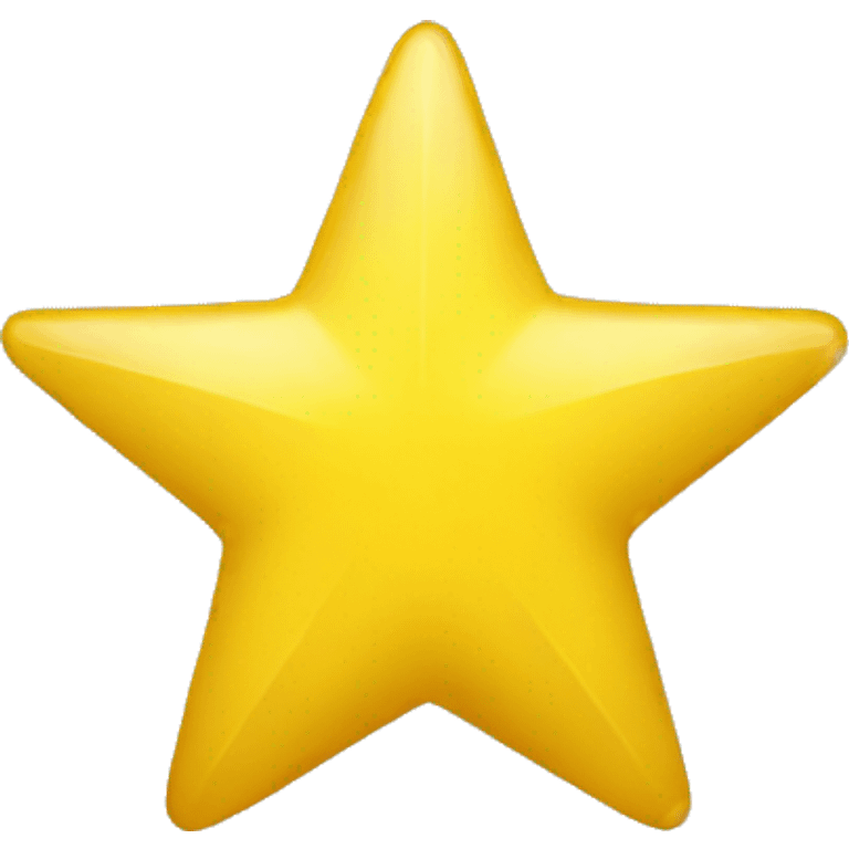 Yellow Star  emoji