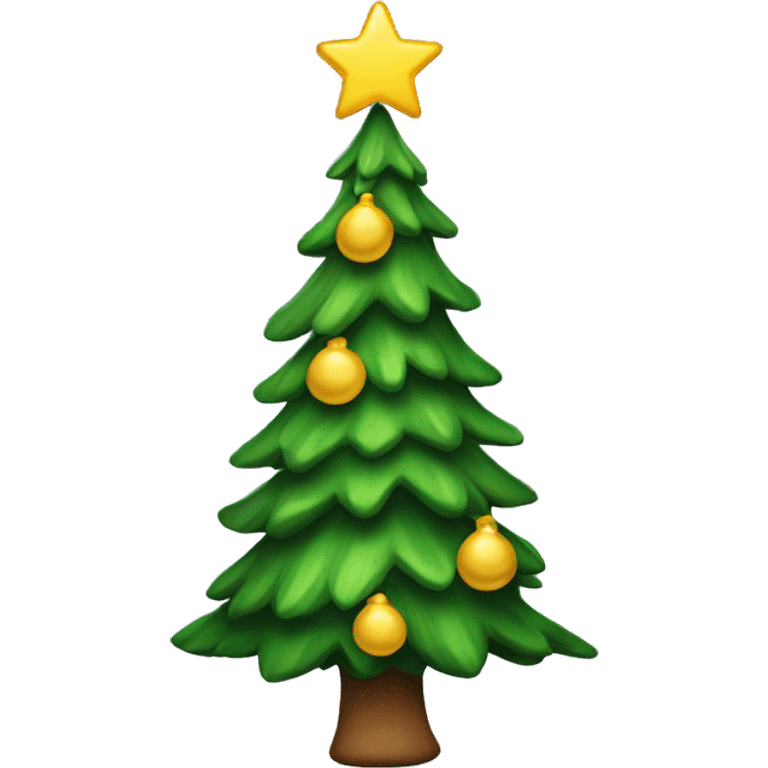 stinky christmas tree emoji