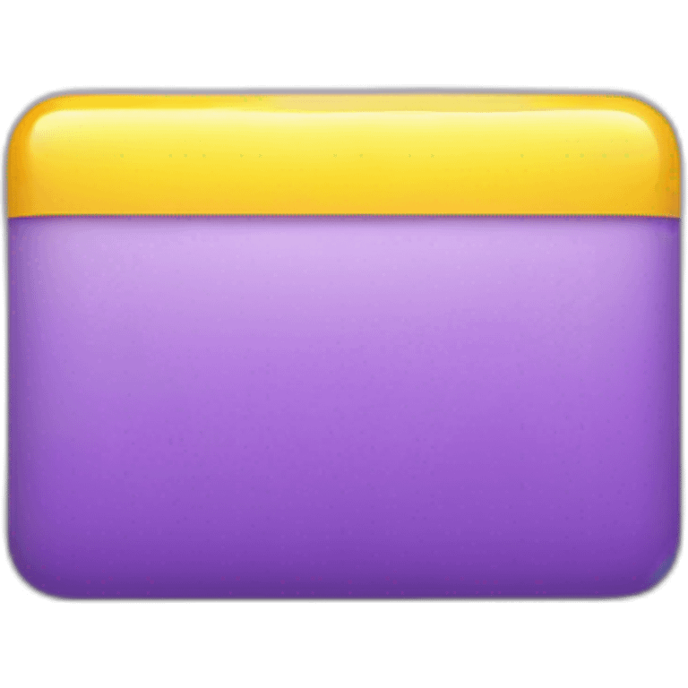 Cold purple Square, Vita, White, Yellow K emoji