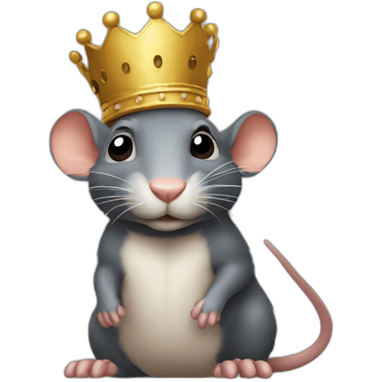 Big King rat emoji