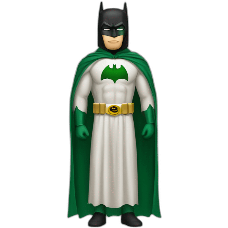 Batman wearing Saudi Bisht emoji