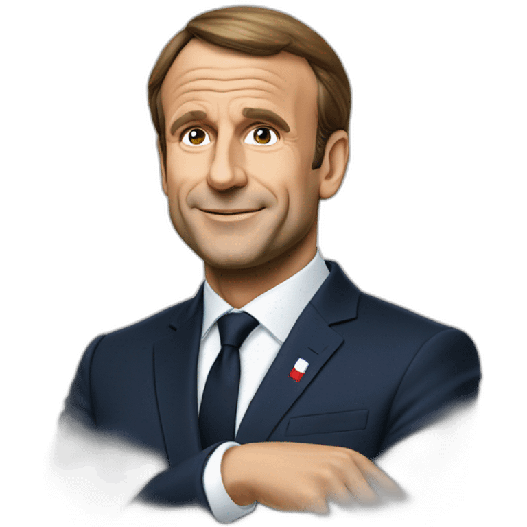 Président of France-macron emoji