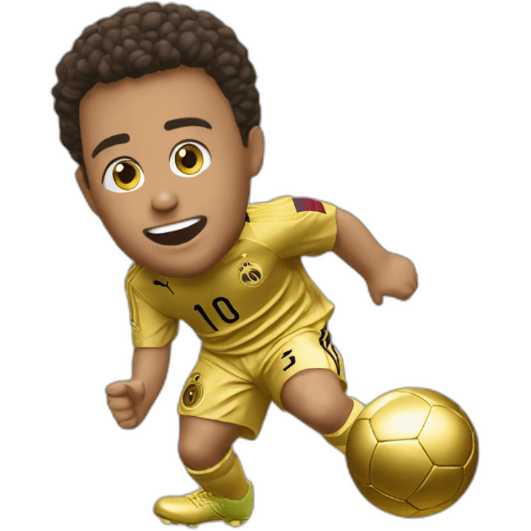 The ballon d'or emoji