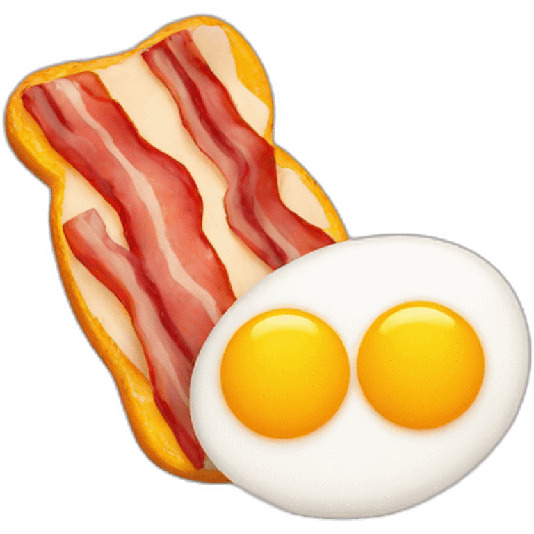 Eggs and bacon emoji