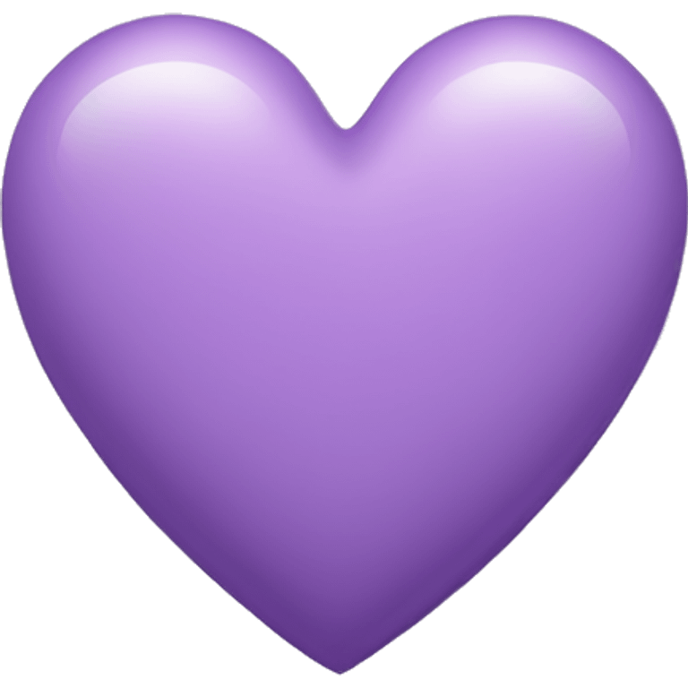 Light Purple Heart emoji