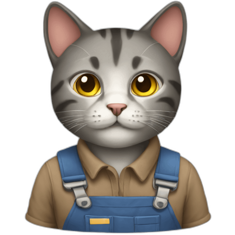 Worker cat emoji