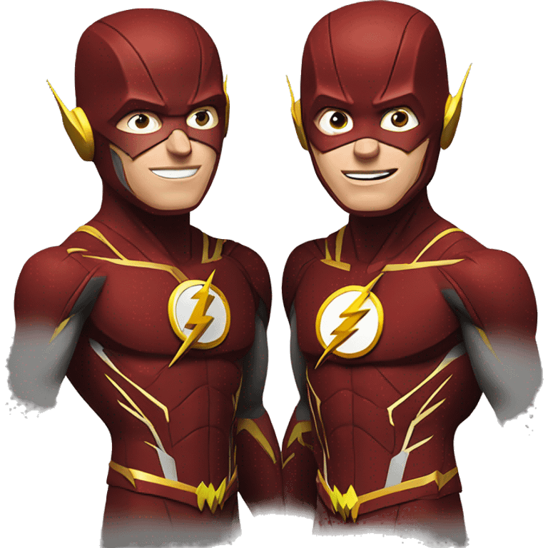 The flash emoji