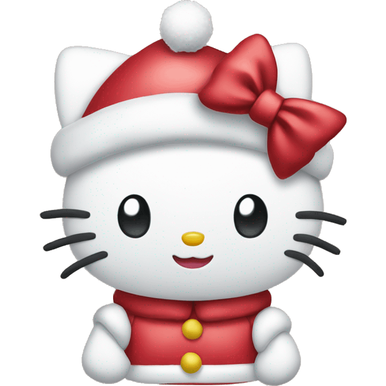 Hello kitty Christmas  emoji