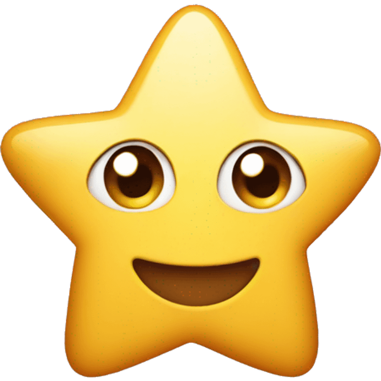 Cute star emoji