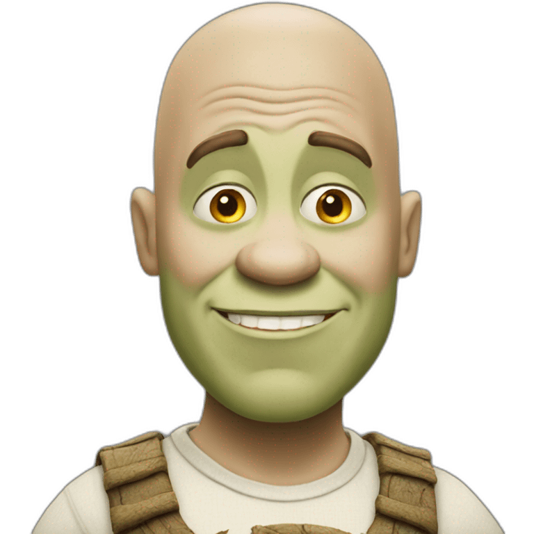 white-shrek emoji