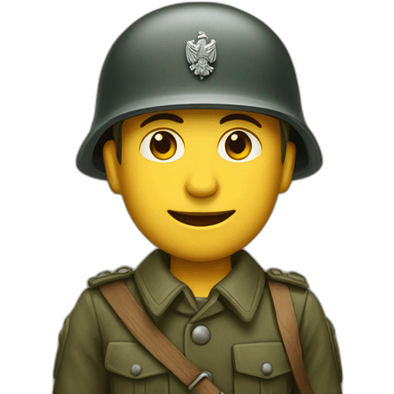 A german soldier from 1940 emoji