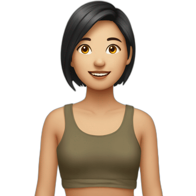 Sandi - Myanmar girl emoji