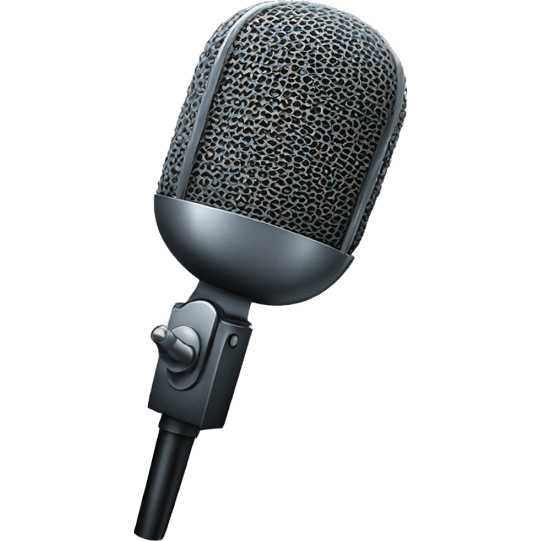 Podcast microphone emoji