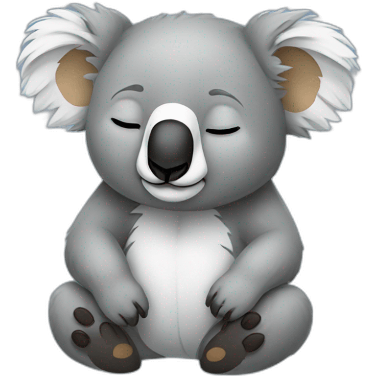 Sleeping koala  emoji