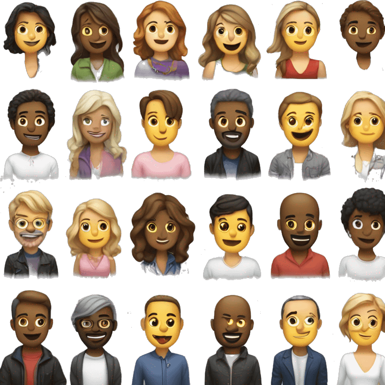 crea un emoji en el que halla una persona que tenga diversidad no funcionsl emoji