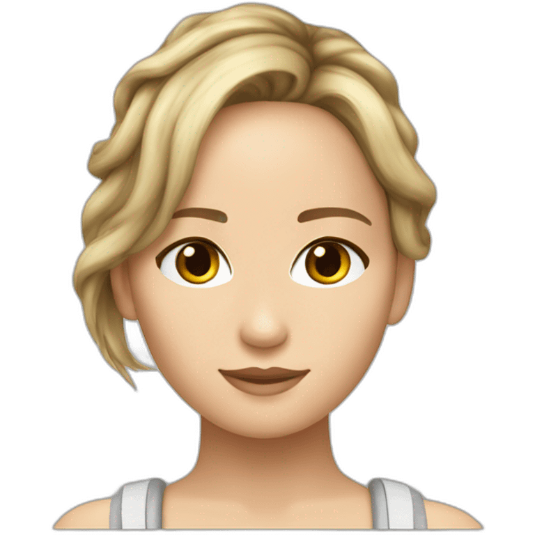 Jennifer Lawrence Hunger Games emoji