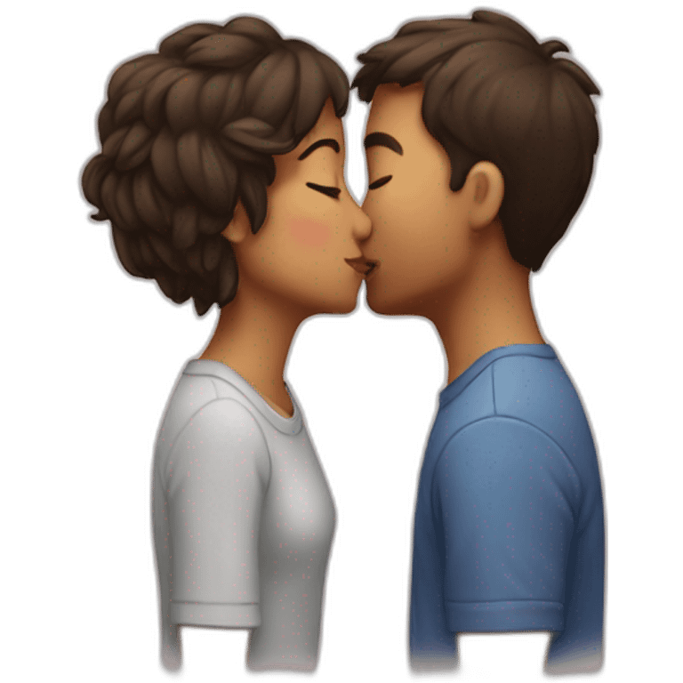 Love kiss emoji