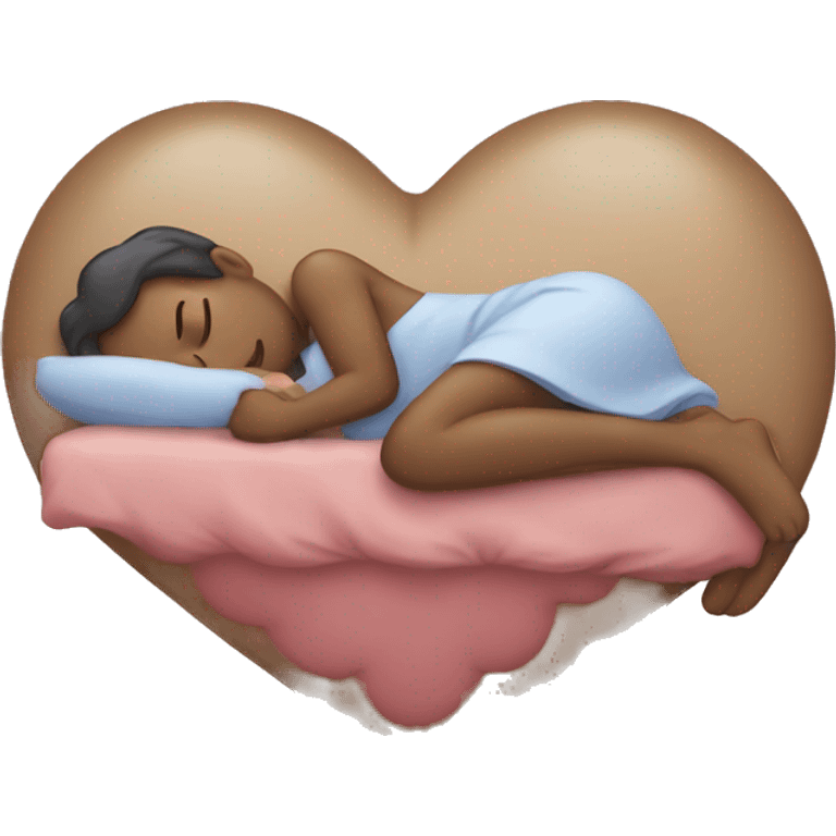 Sleeping heart emoji