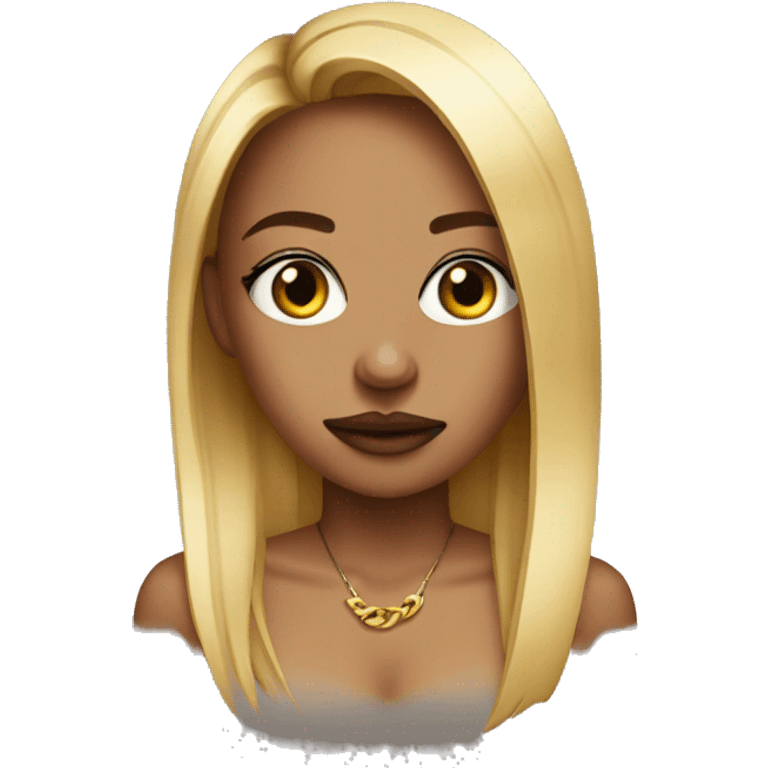 Baddie girl emoji