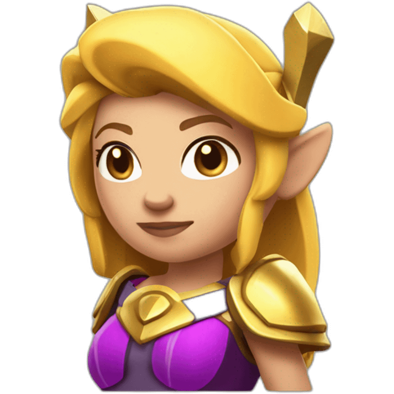 clash of clans archer queen emoji