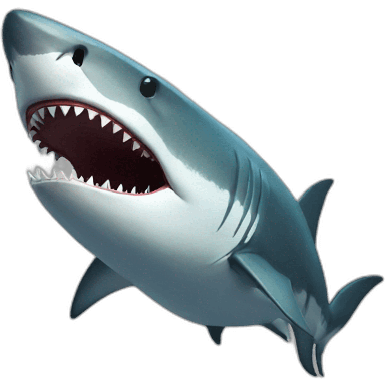 Megalodon head emoji