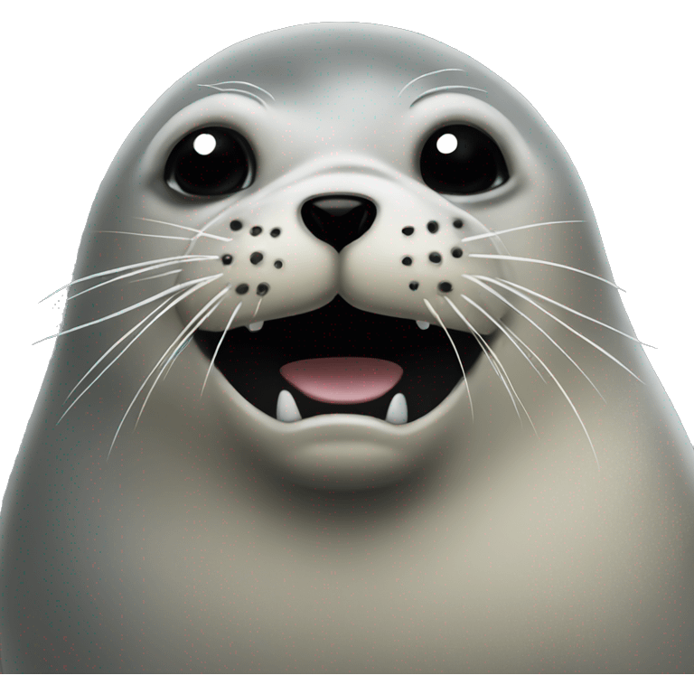 a seal very angry emoji