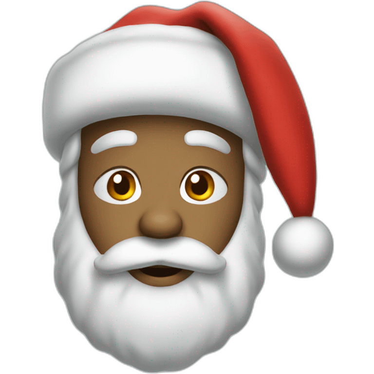 Santa clause emoji