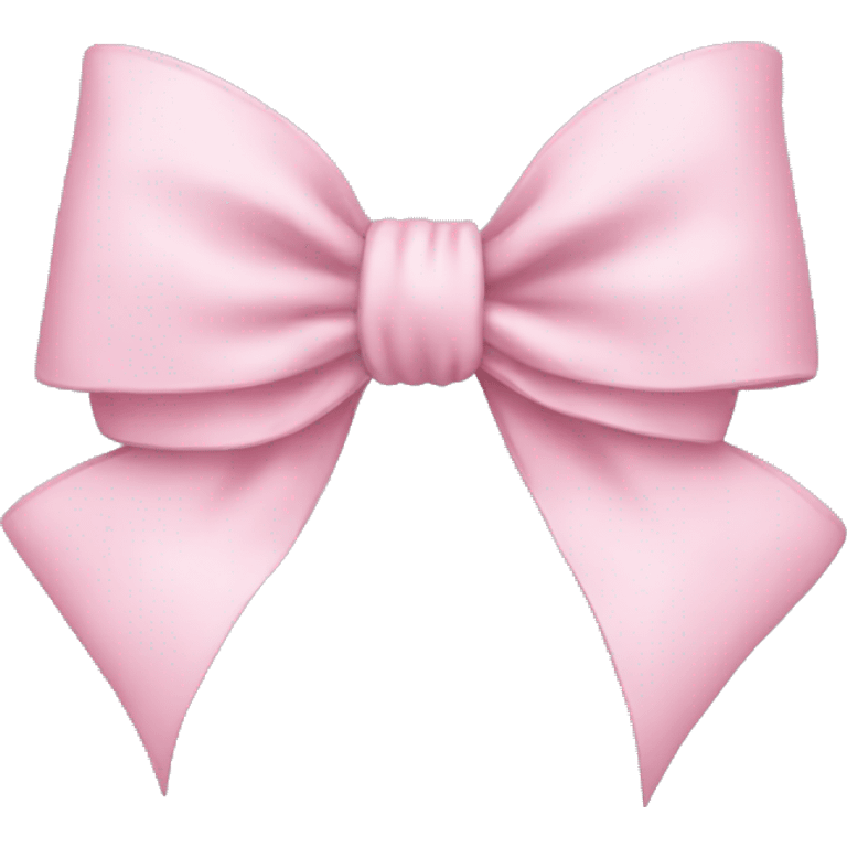 Lite pink bow emoji