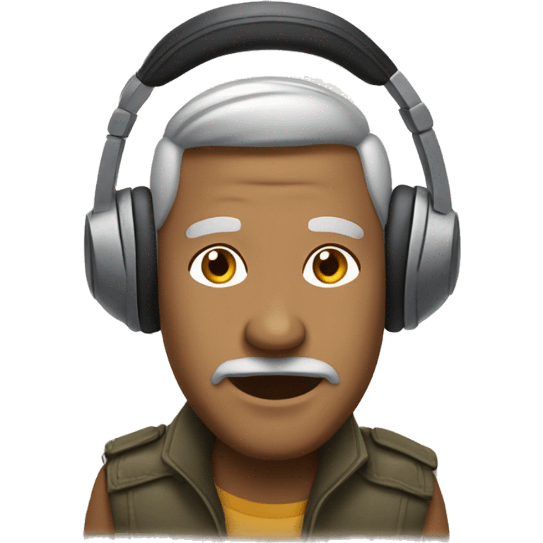 hajolote con audifonos emoji