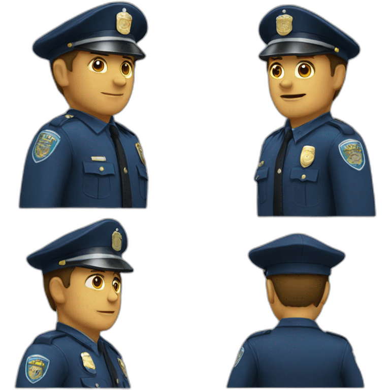 policeman emoji