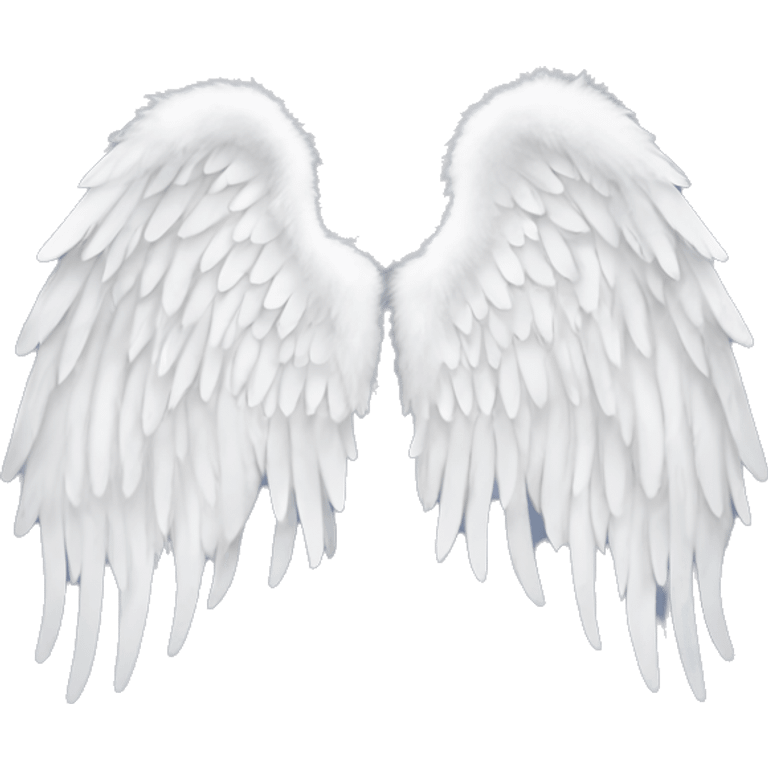 Victoria’s Secret white angel  wings  emoji