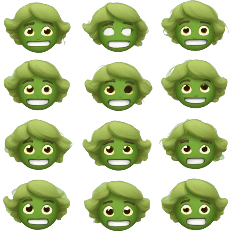 Este emoji: ✨️ pero en COLOR VERDE emoji