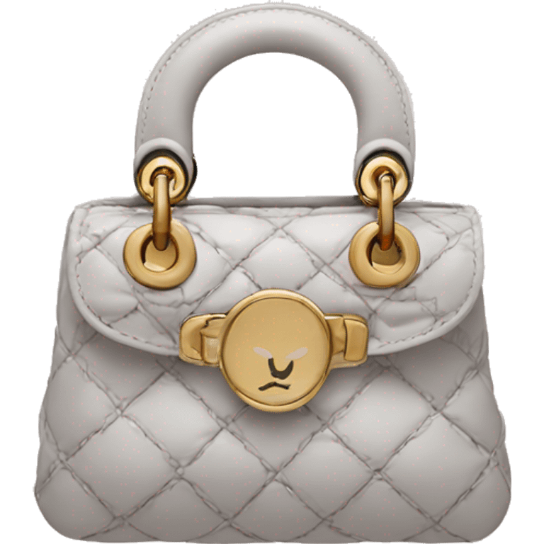 mini dior bag emoji