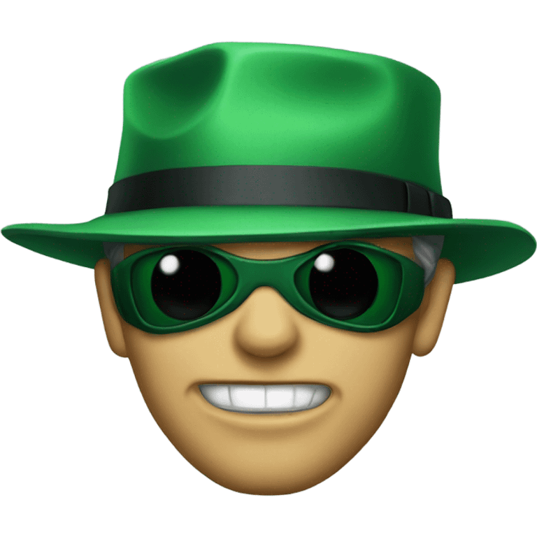 Green hornet emoji