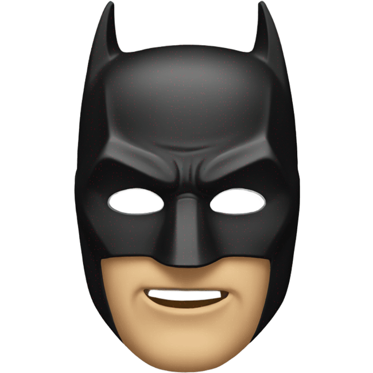 Batman mask emoji