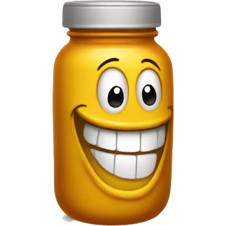 laughing sauce jar emoji