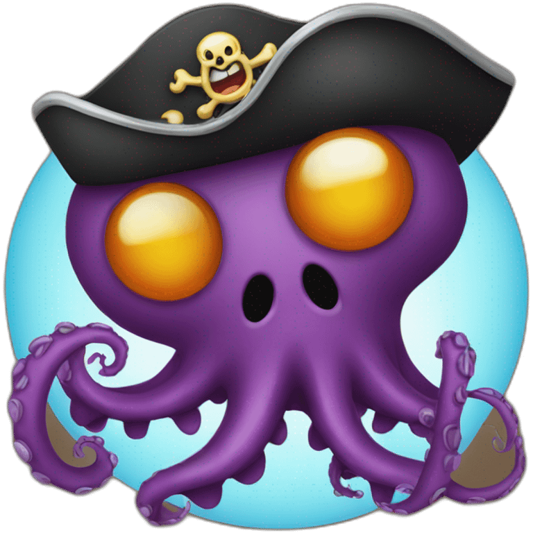 pirate angry octopuss emoji