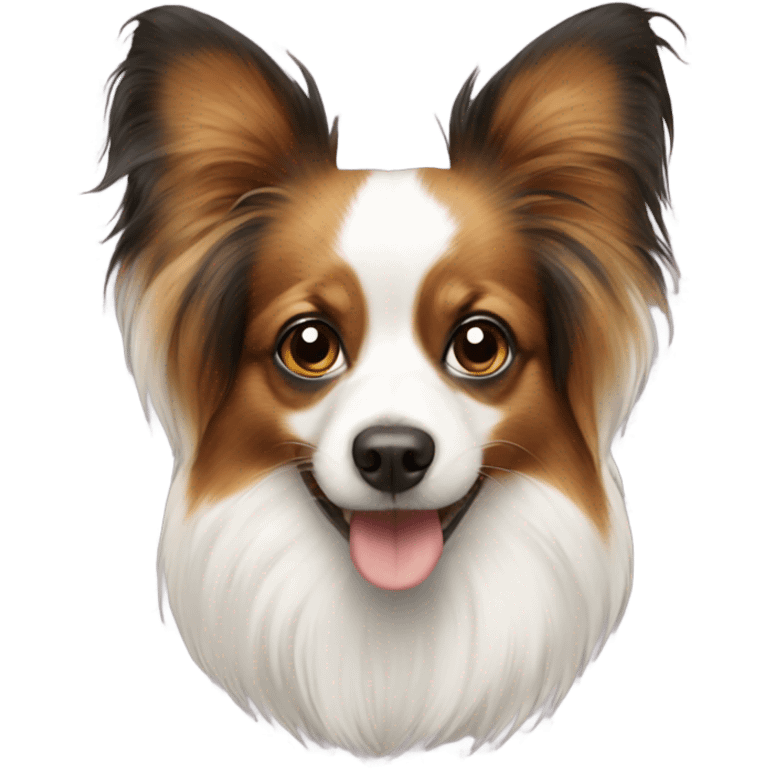 Papillon dog emoji