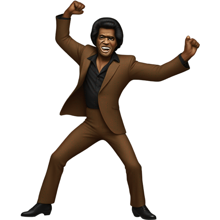 James Brown dancing emoji