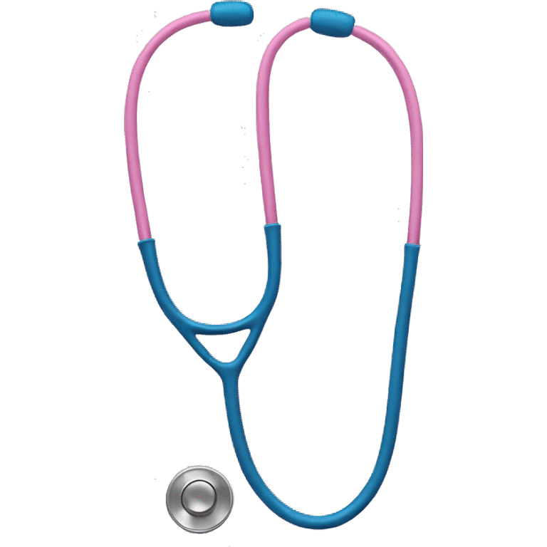 Pink stethoscope  emoji