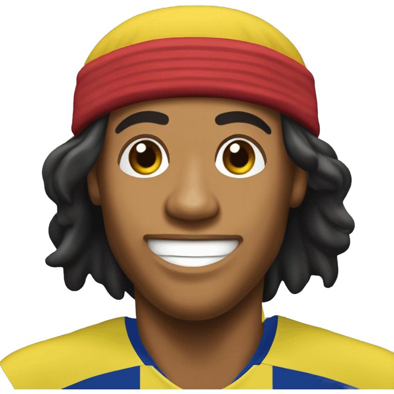 Ronaldinho Brazilian soccer player emoji