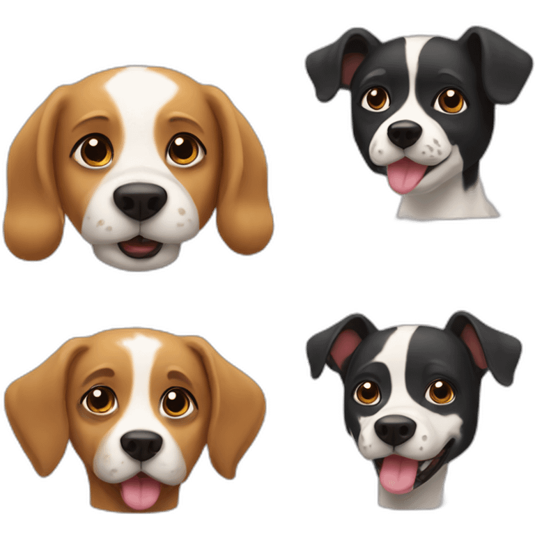 five-different-funny-tbilisi-street-dogs emoji