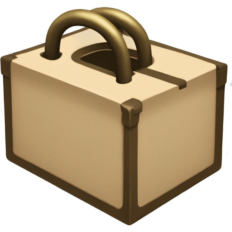 half box | half padlock emoji