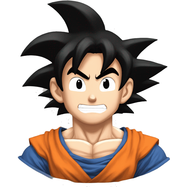 Goku enojado  emoji